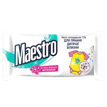 Maestro Soap Household for Washing Baby’s Laundry 125g - buy, prices for Auchan - photo 1