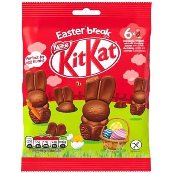 Фигурка шоколадная NESTLÉ® KITKAT® Кролики молочный 66г - купить, цены на Чудо Маркет - фото 1