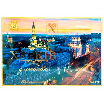 Biscuit-Chocolate Kharkiv with Love Cookies 550g - buy, prices for Supermarket "Kharkiv" - photo 3