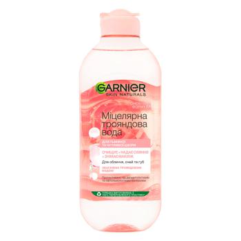 Міцелярна вода Garnier Skin Naturals з трояндою 400мл - купити, ціни на Auchan - фото 8