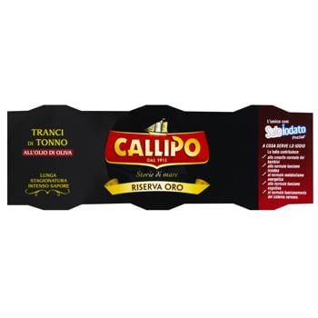 Callipo Tuna in Olive Oil 3pcs x 70g - buy, prices for WINETIME - photo 3