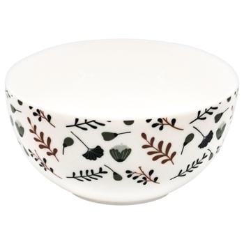 Ginkgo Ceramic Salad Bowl 12.5cm - buy, prices for COSMOS - photo 1