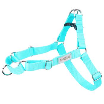 Amiplay Samba Easy Go Polypropylene Harness for Dogs 65-95cm/25mm Turquoise - buy, prices for MasterZoo - photo 1