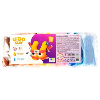 Strateg UDO Clay Modeling Air Mass Creative Set 12 Colors