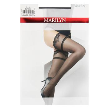 Панчохи Miss Marilyn Coco Black жіночі 3/4р - купити, ціни на МегаМаркет - фото 1