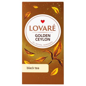 Lovare Golden Ceylon Black Tea 2g*24pcs - buy, prices for Epicentr FOOD - photo 4