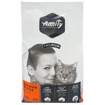 Корм сухий Amity з лососем та рисом для котів 1,5кг