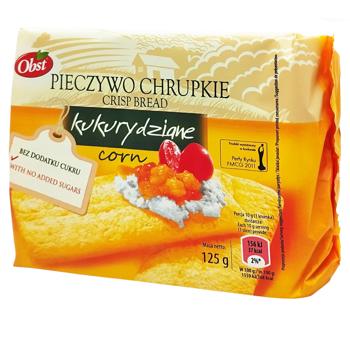 Хлебцы Obst кукурузные 125г - купить, цены на КОСМОС - фото 2