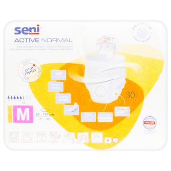 Трусы впитывающие для взрослых Seni Active Normal M 30шт