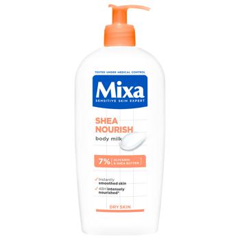 Mixa Shea Nourish Body Milk for Dry Skin 400ml - buy, prices for Auchan - photo 2