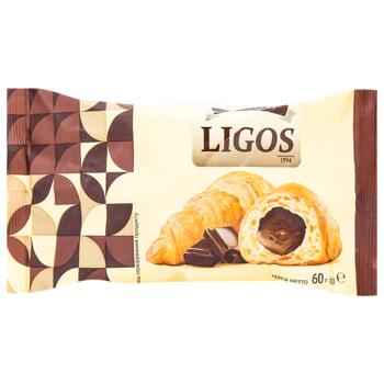 Ligos Croissant with Chocolate Filling 60g - buy, prices for Za Raz - photo 1