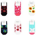 Шкарпетки жіночі мікс короткі р.23-25