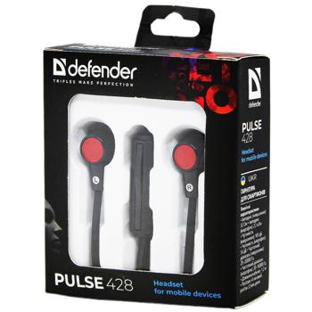 Defender Pulse 428 Black Headset - buy, prices for Auchan - photo 1