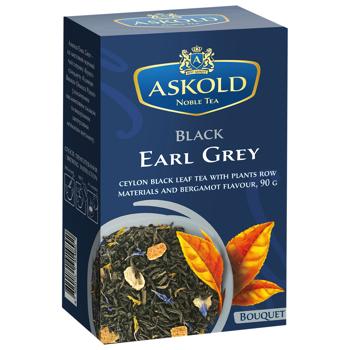 Чай Askold Цейлонський чорний бергамотовий 90г - купити, ціни на Епіцентр FOOD - фото 1