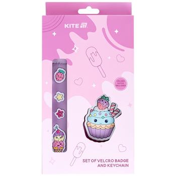 Набір Kite бейдж на липучці та підвіска 2шт - купити, ціни на Auchan - фото 1