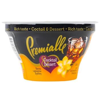 Premialle Sour Milk Vanilla Dessert with Bourbon 9% 140g - buy, prices for Supermarket "Kharkiv" - photo 2