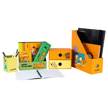 Органайзер настільний Kite Garfield картон 4 предмети - купити, ціни на METRO - фото 6