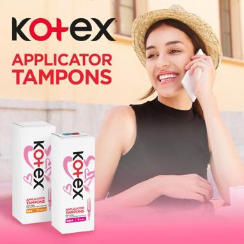 Тампони Kotex Нормал з аплікатором 8шт - купити, ціни на - фото 7