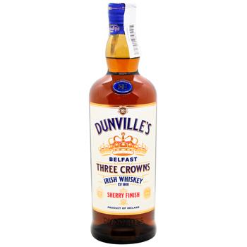 Виски Dunville’s Three Crowns 43,5% 0,7л