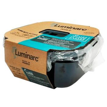 Контейнер Luminarc Pure Boх Active Black V1474 квадратный 760мл - купить, цены на Cупермаркет "Харьков" - фото 1