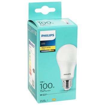 Philips LED Bulb 100W A60 E27 2700K WWFRND 1PF/6DISC - buy, prices for COSMOS - photo 4
