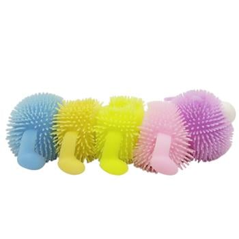 Caterpillar Multicolored Rubber Toy - buy, prices for - photo 3