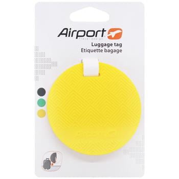 Airport Yellow Suitcase Tag - buy, prices for Auchan - photo 1