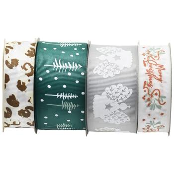 Actuel New Year's Ribbon 3.8x27 cm in assortment