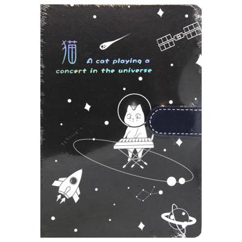 Блокнот на резинке Malevaro Space А5 128 листов - купить, цены на - фото 3