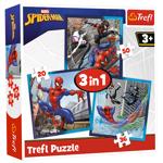 Trefl Spider-Man Disney Marvel Spider-Man Puzzle 3in1