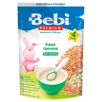 Каша безмолочна Bebi Premium гречана для дітей з 4 місяців 200г - купити, ціни на За Раз - фото 1