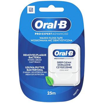 Зубна нитка Oral-B Pro Expert Advanced Cool Mint 25м