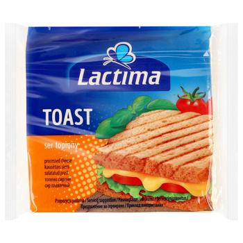 Lactima Toast Sliced Processed Cheese 36.2% 130g - buy, prices for MegaMarket - photo 1