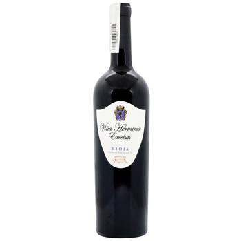 Вино Vina Herminia Exelsus красное сухое 14% 0,75л - купить, цены на WINETIME - фото 1