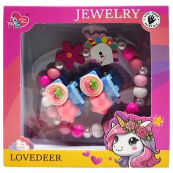 JS Toy Unicorn Jewelry Set
