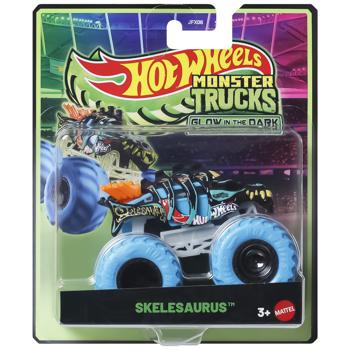 Машинка-внедорожник Hot Wheels Monster Trucks Светящиеся в темноте 1:64 в ассортиментеі - купить, цены на Auchan - фото 5