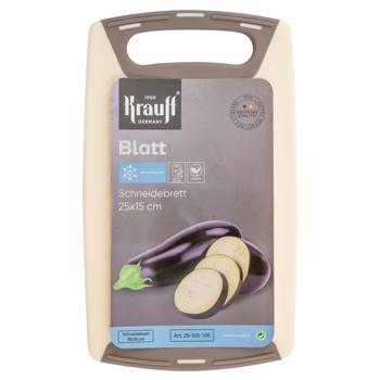Krauff Blatt Cutting Board 25x15x0.8cm