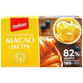 Globino Extra Sweet Cream Butter 82% 180g - buy, prices for - photo 2