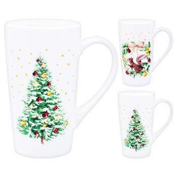 Christmas Mug 15cm 570ml - buy, prices for Auchan - photo 1