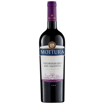 Вино Mottura Negroamaro del Salento I.G.T. червоне 12,5% 0,75л - купити, ціни на - фото 1