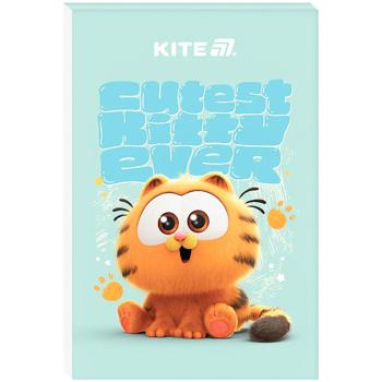 Блокнот Kite Garfield клітинка 48 аркушів