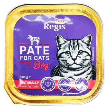Regis Beef Pate Wet Food for Cats 100g - buy, prices for Supermarket "Kharkiv" - photo 3