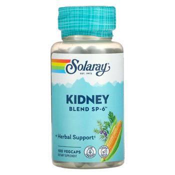 Поддержка почек Solaray Kidney Blend SP-6 100 капсул