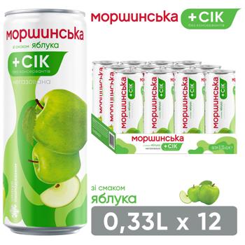 Напиток негазированный Моршинская Яблоко 0,33л