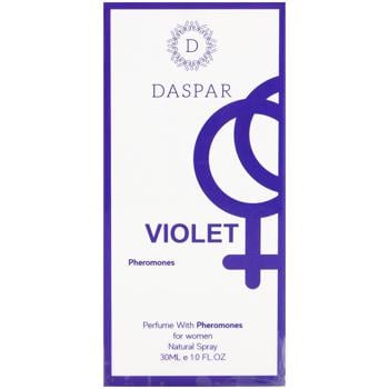 Daspar Violet Eau de Toilette with Pheromones for Women 30ml - buy, prices for - photo 3