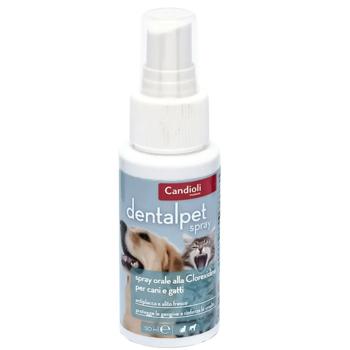 Оральний спрей для собак Candioli Dentalpet 50 мл - купити, ціни на MasterZoo - фото 1