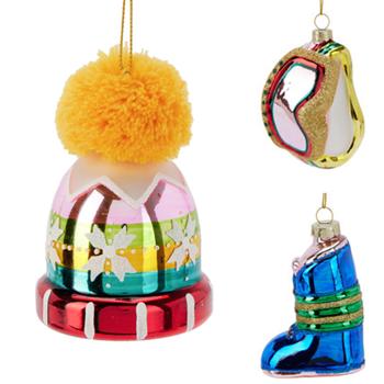 Koopman Ski Accessory Christmas Tree Decoration