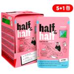 Корм влажный Half&Half с белой рыбой и горохом для котят 6шт х 85г
