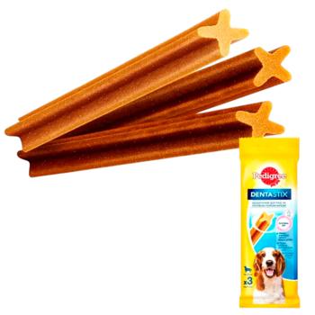 Ласощі для собак Pedigree Denta Stix кістка для чищення зубів 77г - купити, ціни на METRO - фото 3
