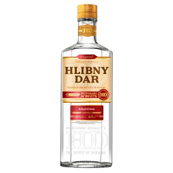 Khlibniy Dar Classic Vodka 40% 0.7l - buy, prices for EKO Market - photo 1